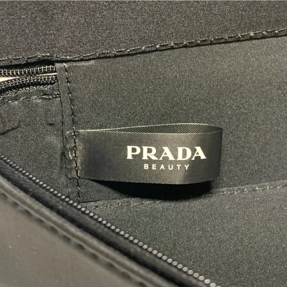 Prada Paradoxe Beauty Pink Triangular  Cosmetic Bag & Prada Dustbag
